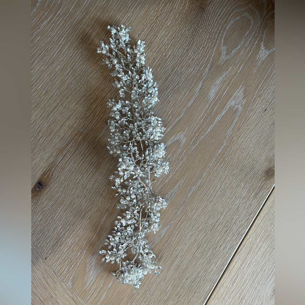 Crystal wedding headband